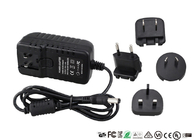 15W Interchangeable Plugs Universal Travel Adapter 15V 1A Switching Adapters